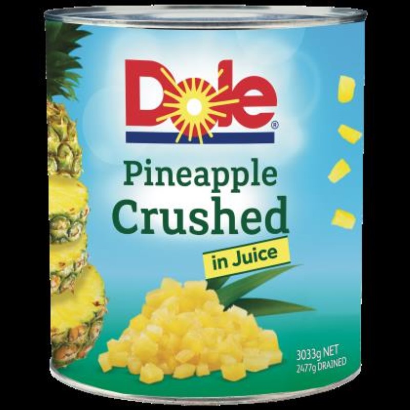 Pineapple Crushed Juice - Dole - 3KG