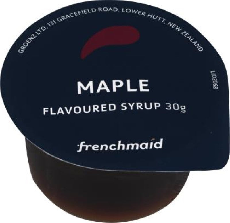 Syrup Maple Flavoured PCU - Frenchmaid - 100X30G