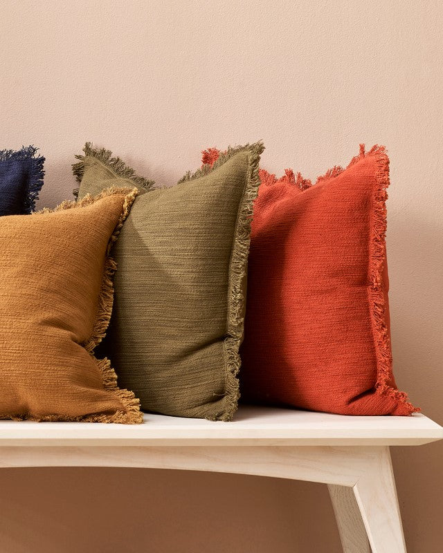 Otto Cushion - Olive 50x50cm - OLLO