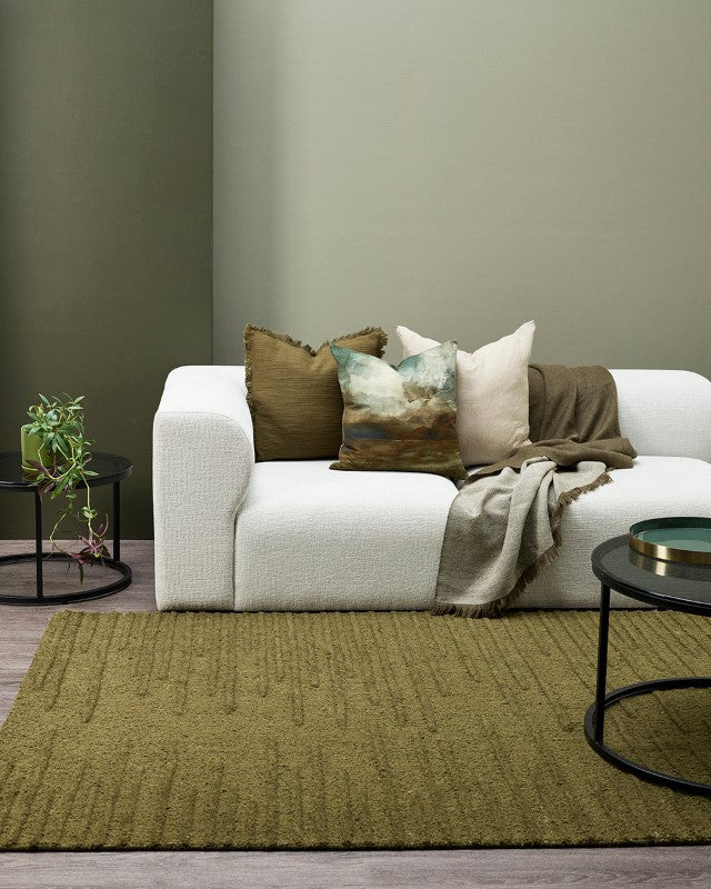 Ivy Cushion - Black 50x50cm - OLLO