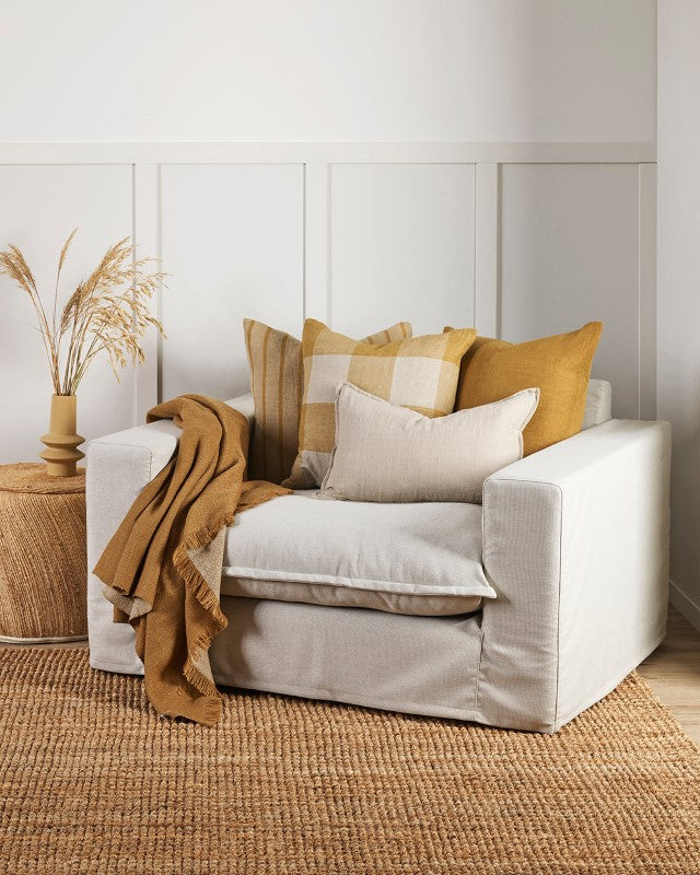 Archer Cushion - Natural 50x50cm - OLLO