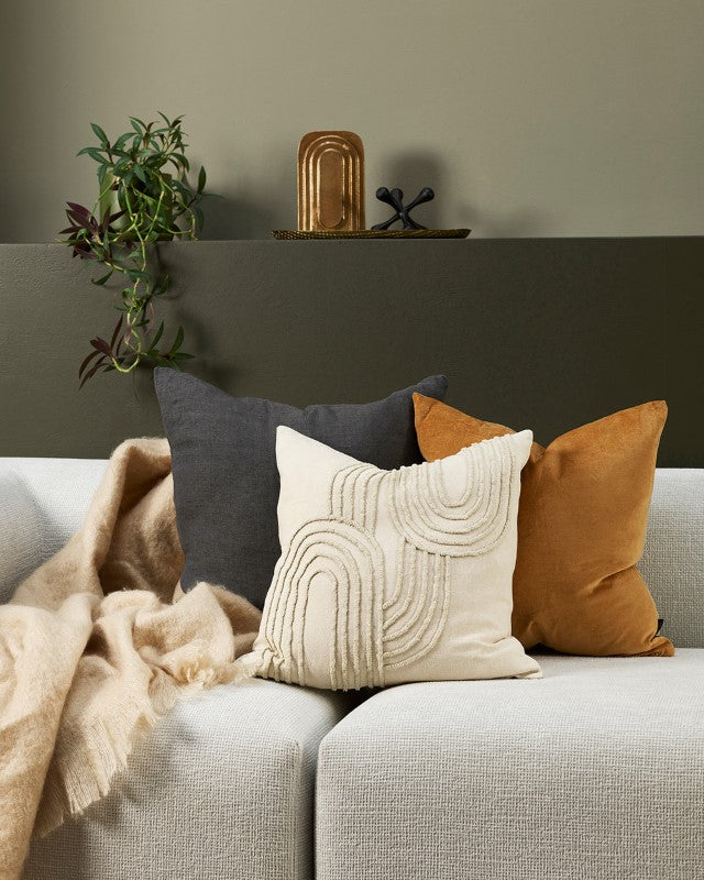 Gatsby Cushion - Olive 50x50cm - OLLO