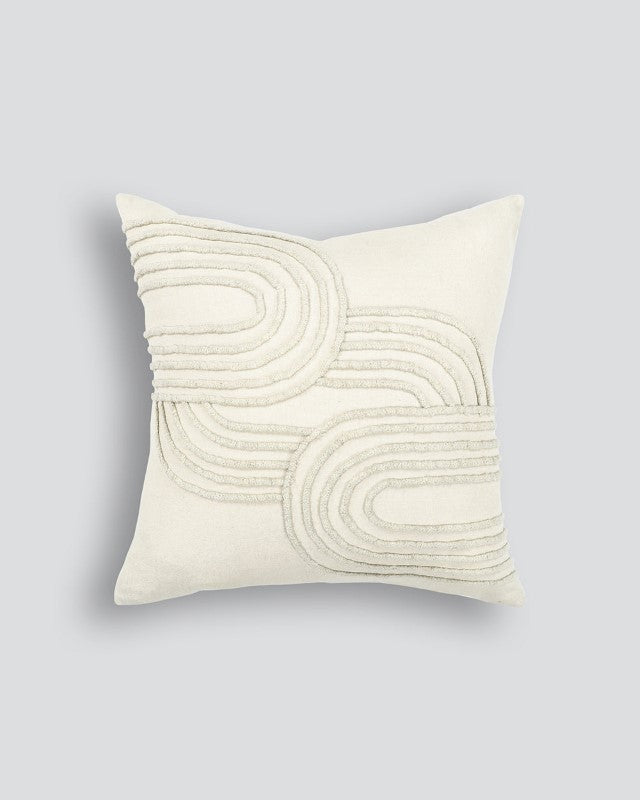 Gatsby Cushion - Ecru 50x50cm - OLLO