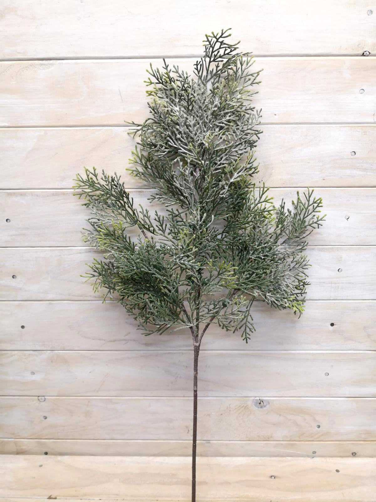 Artificial Flower -Spray – Large Frost Cedar Spray