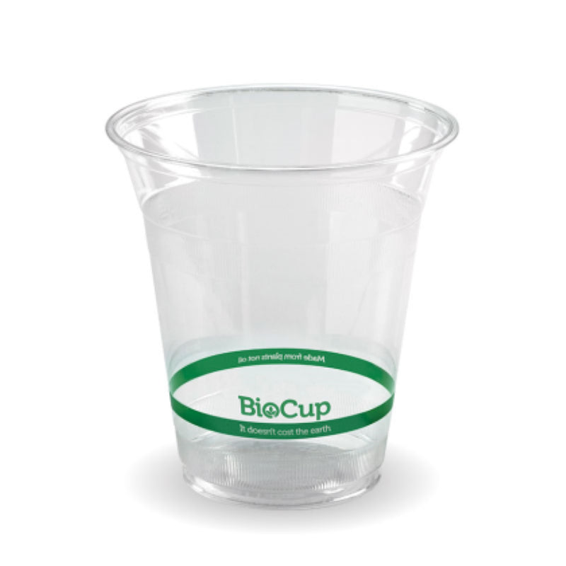 Cup Bioplastic 360ml Clear (97dia x 80mm H) - Biopak - 50PC