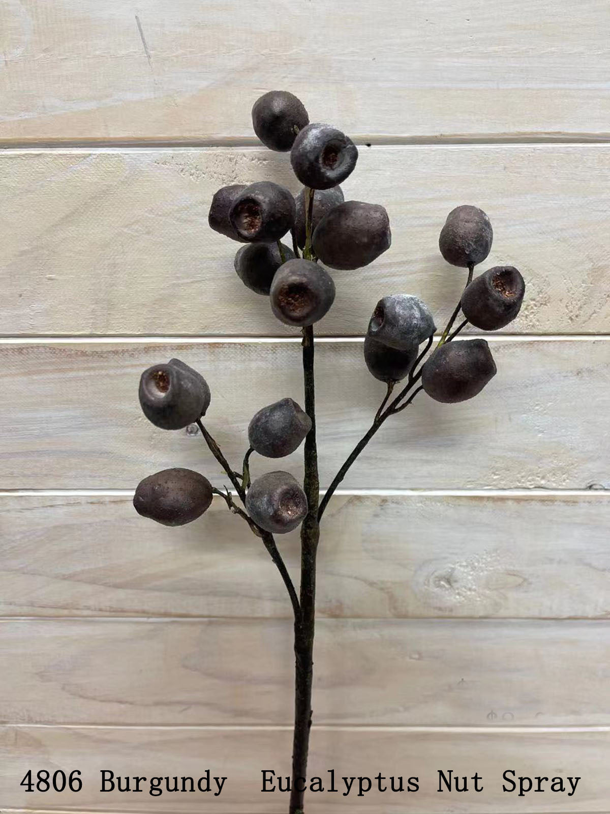 Artificial -Berry – Eucalyptus Seed Spray