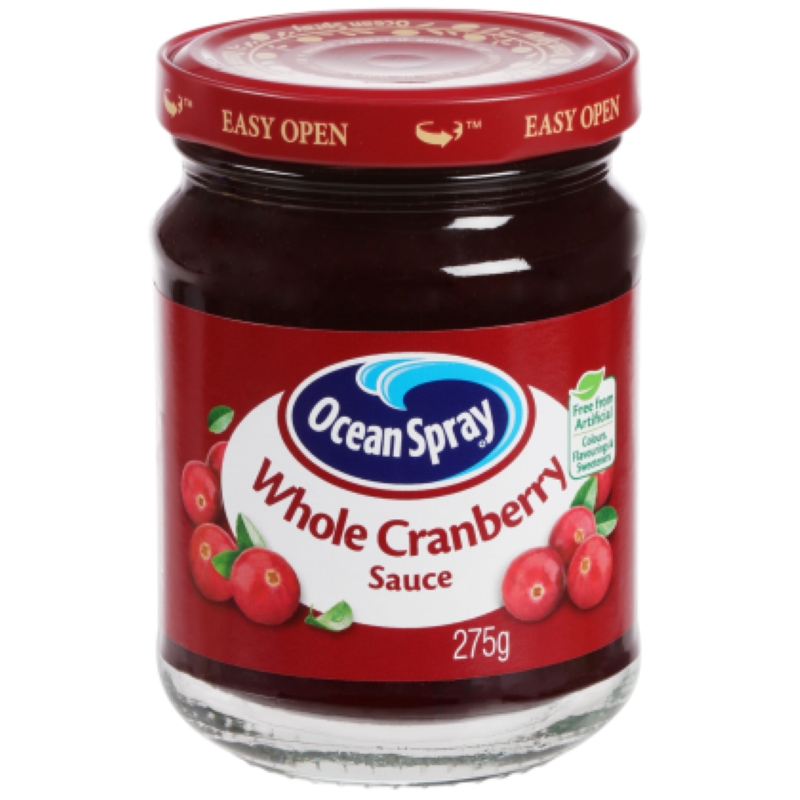 Sauce Cranberry Whole Berry - Ocean Spray - 275G