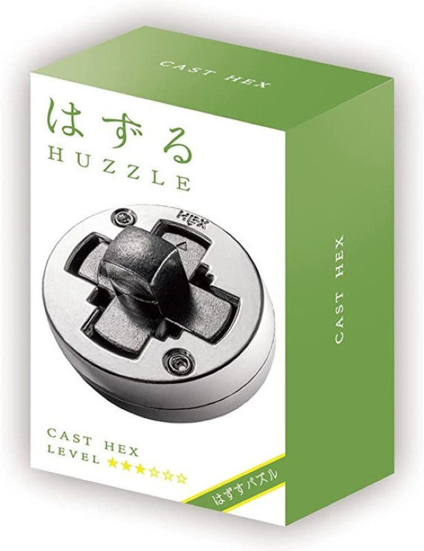 Elegant cast puzzle featuring a unique design, challenging to reassemble, perfect for adults 8 and up.