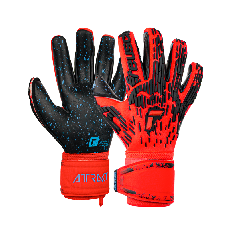 Goalkeepers Gloves - Attrakt Freegel Fusion Goaliator - Size 11
