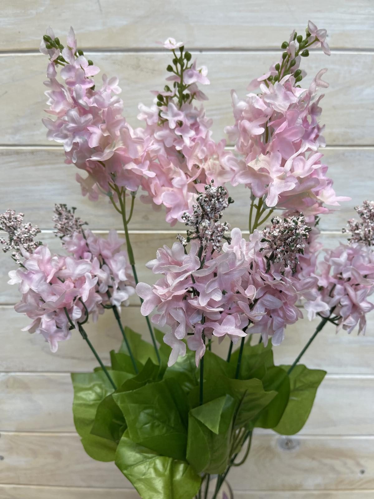 Artificial Hyacinths – Large Hyacinths Bush Pink
