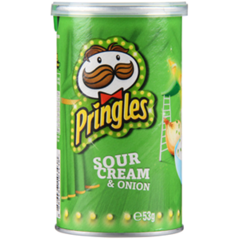 Chips Sour Cream & Onion - Pringles - 12X53G