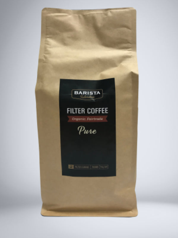 Coffee Filter Organic Fair Trade - Barista Federation - 1KG