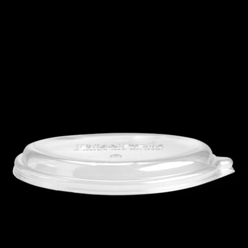 Lid Plastic Dome 24-40Oz ClearCold Use (200mm dia x 27mm H) - Biopak - 50PC