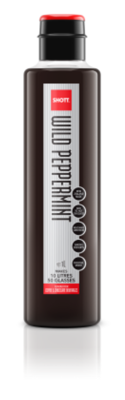 Syrup Peppermint Wild - SHOTT - 1L