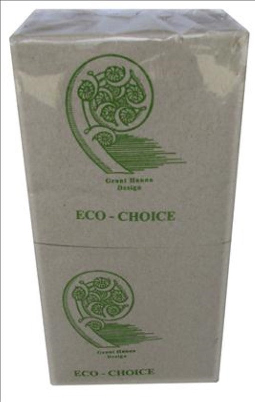 Serviette Cocktail 1Ply (SH24/1.4/ECO) Kraft Natural - Eco Choice - 500PC