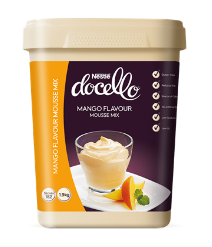Mousse Mango - Nestle Docello - 1.9KG