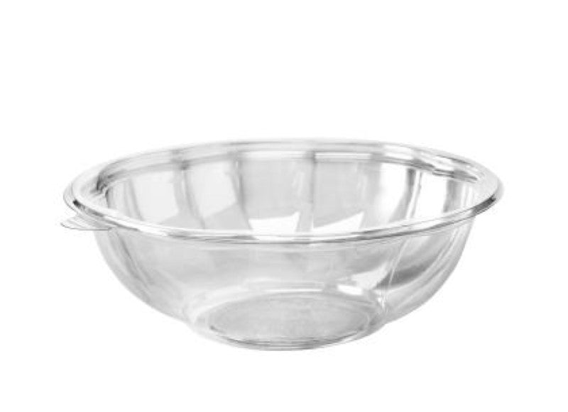 Bowl Salad Bioplastic 24oz Clear Cold Use Only (55mm H) - Biopak - 450PC