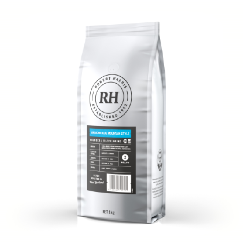 Coffee Plunger/Filter JamaicanBlue - Robert Harris - 1KG