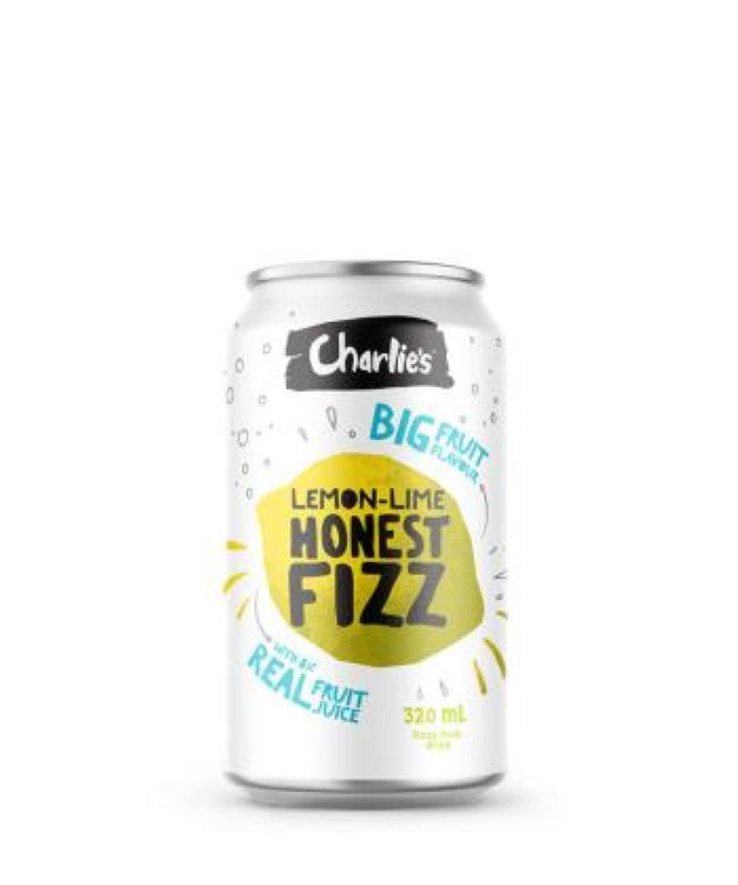 Drink Honest Fizz Lemon Lime - Charlies - 12X320ML