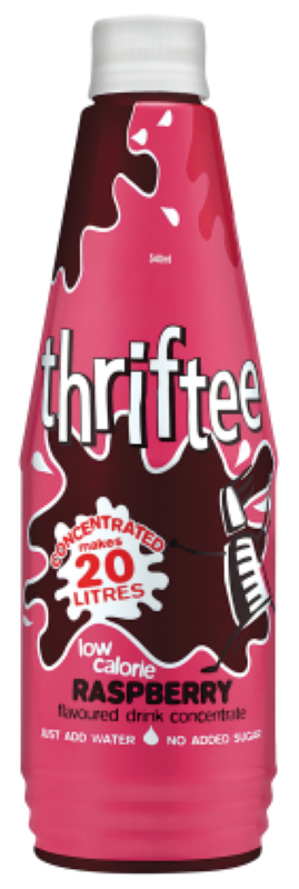 Cordial Raspberry - Thriftee - 540ML