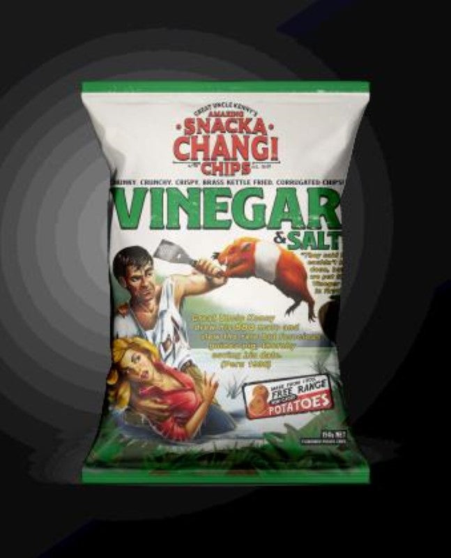 Chips Salt & Vinegar - Snacka Changi - 150G