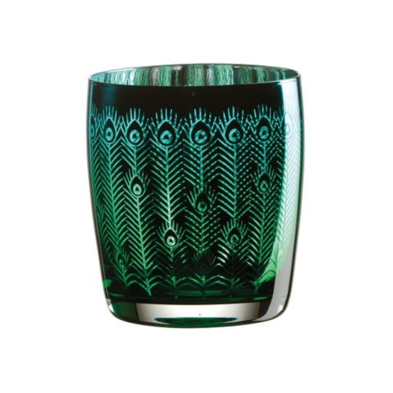 Artland Peacock Dof Tumbler - Set of 2