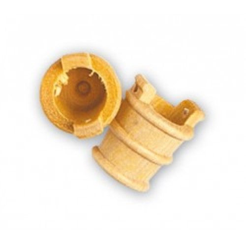 Set of 5 high-quality 12mm buckets for enhancing ship models and dioramas with realistic detail.