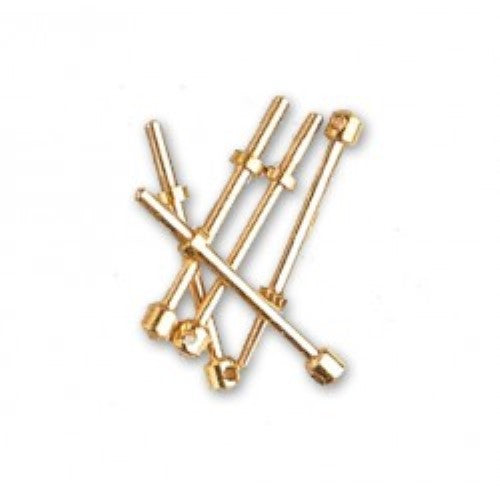 Five durable stanchions for model ships, enhancing realism and support in maritime projects.