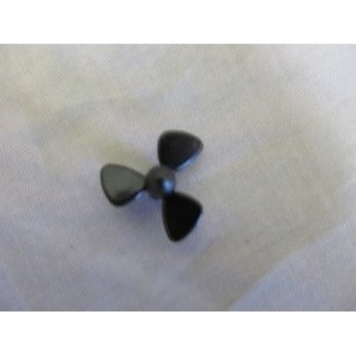 Plastic left-hand propeller, 20mm, designed for model boats with durable construction for optimal performance.