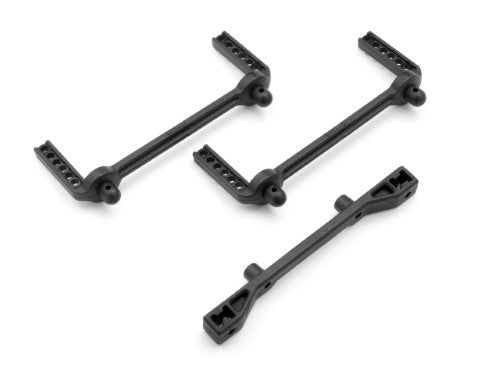 Blackzon Slyder Body Posts for RC cars, providing durability and secure body shell attachment for enhanced racing performance.