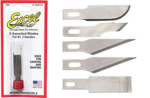 Hobby Tool - #1 Assorted Blades Pack 5