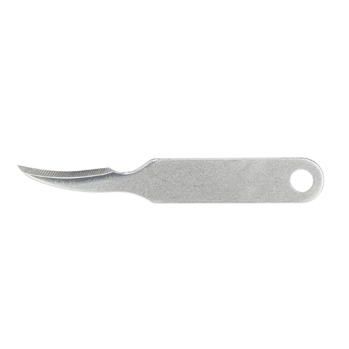 Precision carbon steel replacement carving blades for heavy cutting and intricate details, compatible with Excel K7 Knife.