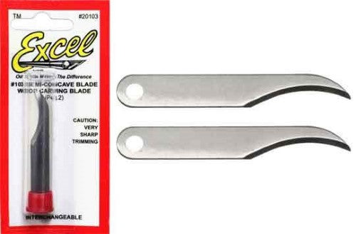Hobby Tool Semi-Concave Blade set for precise, smooth cuts in crafting, woodworking, and model making.