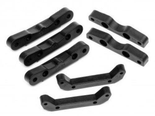 HPI Racing Suspension Holder Std for Trophy Series ensures stability and support for optimal RC vehicle performance.