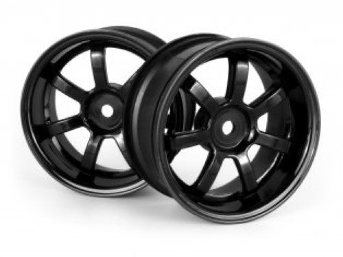 HPI Racing Radio Control Part - 1/10 W: Rays 57S Black 3mmOS
