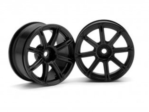 HPI Racing Radio Control Part - 1/10 W: WE XC8 26mm Blk 3mmOS