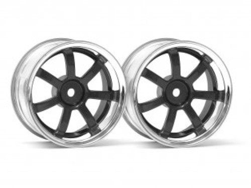 HPI Racing Radio Control Part - 1/10 W: RAYS GS57S Ch/Gn 3mmOS