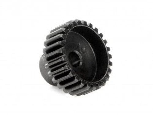 "Durable 26T pinion gear (48DP) for improved acceleration and speed in HPI Racing RC cars."