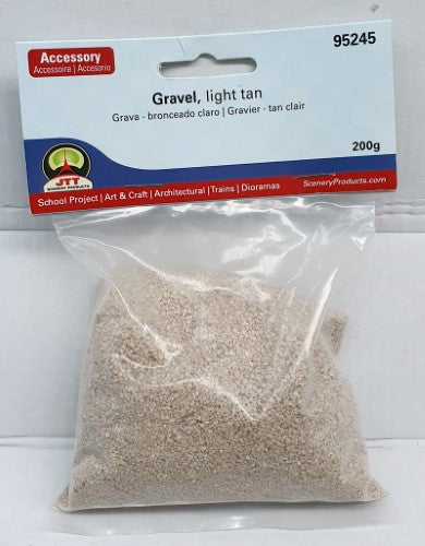Hobby Model Scenery - Gravel light Tan Medium