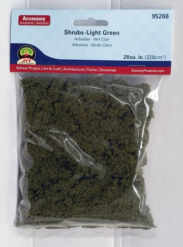 Hobby Model Scenery - Shrubs Light Green