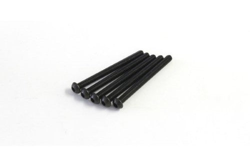 Kyosho Hex BH screws (M3x35) pack of 5, designed for RC vehicle upgrades and repairs, ensuring durability and stability.