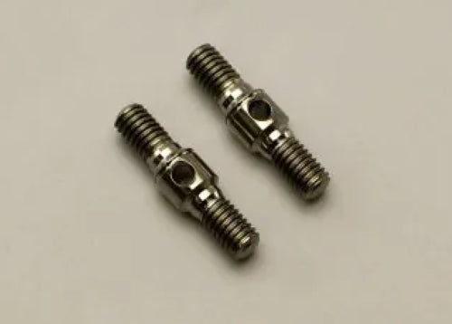 Kyosho Titanium Rod Set (15mm, 2pcs) for enhanced durability and performance in RC vehicles. Lightweight and corrosion-resistant.