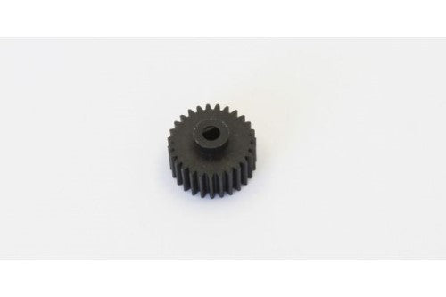 Kyosho 27T 48DP plastic pinion gear, lightweight and durable, enhances RC vehicle performance and acceleration.