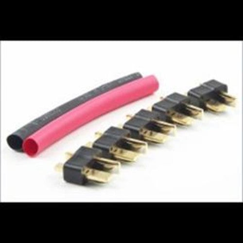 Kyosho 2P Super Plug Male (5) connectors for reliable, secure power in RC cars, trucks, and boats. Durable and easy to install.