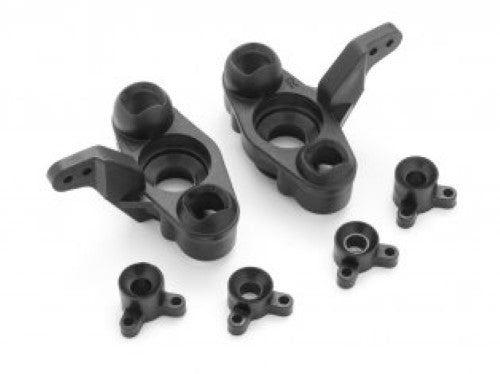 Maverick Suspension Upright Set for QntmMT/XT/+ models, enhancing durability, handling, and stability for RC vehicles.