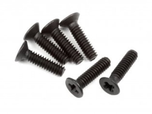 Maverick Radio Control Part - Flat Head Screw M2x8mm (6)