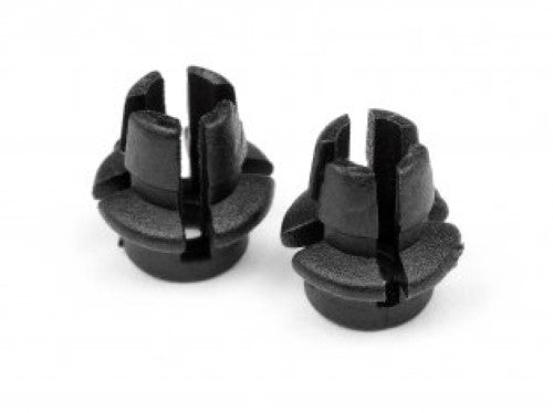Maverick Ion XB Body Post kit (2) for better alignment and stability in remote control racing vehicles.