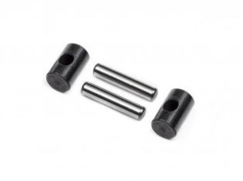 Maverick CVD Rebuild Kit featuring precision drive shafts and universal joints for optimal RC performance and durability.