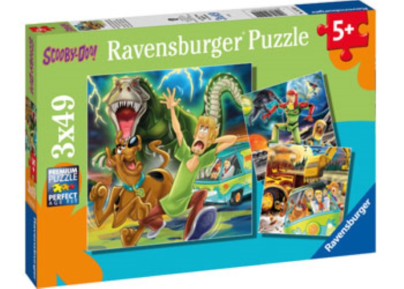 Ravensburger - Scooby Doo Puzzle 3x49pc
