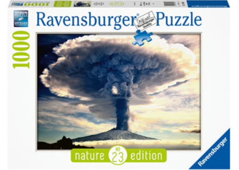 Colorful 1000-piece puzzle of Mount Etna, showcasing Italy’s vibrant landscapes and intricate volcanic details.